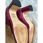 White House | Black Market  Sangria Heel BootSize 8M red chunky heels Photo 3