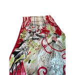 Retro Theme 50s Rockabilly Sock Hop Christmas Scarf 68x20 Novelty Print Glam Red Photo 6