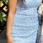 B Darlin Light Blue Lace Dress Photo 0