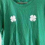 PINK - Victoria's Secret PINK VS “Irish‎ You Were Here” Green Tshirt Large Photo 1