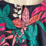 Ingrid and Isabel Floral Cold Shoulder Maternity Top Size XS Casual Loose Navy Blue Photo 7