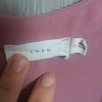 Lush Clothing Lush Blush Pink High Low Tank Top Photo 2