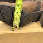 OLUKAI WOMEN'S HO'OU'I Leather Heeled Booties Brown Size 8.5 Photo 9