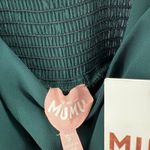 Show Me Your Mumu  Bridesmaid Dress Size Small NWT Claire Midi Wedding Green Photo 4