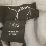 💕PEONY💕 Gray Hig Rise Leggings Faux Leather Panels L NWT Size L Photo 7