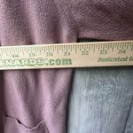 JODIFL Women’s  Rose Pink Fringe Open‎ Front Cardigan Size Medium Photo 2