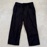 32 Degrees Cool Pull On Capri Pants S Soft Drawstring Elastic Waist Comfy Fall Black Photo 1