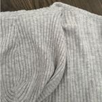 Aerie  off-line gray hooded cropped sweater Photo 2