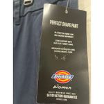 Dickies  Women’s 14/32 Bootcut Twill Stretch Pants Navy Blue Tummy Panel Photo 1
