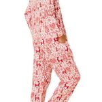 The Cat’S Pajama Holly Jolly Flannel Classic Pajama Set Red XL Photo 0