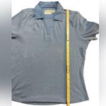 Cutter and Buck  Women’s Light Blue Polo Shirt Classic Collar Golf Top Sz M Photo 3