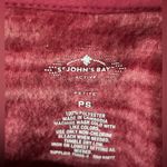 st. john's bay  Active Petite Small Pink/White Pullover Sweatshirt Photo 2