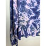 Isa & Ella Tie dye Long Sleeve Shirt Blue White Womens Large Photo 1