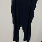 Susan Graver NWOT  Tall‎ LK Fusion Pull-On Crop Pant Navy Size 3X Tall Photo 6