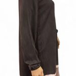 Bella Dahl Black and Tan Long Sleeve Dress Size Small Photo 2