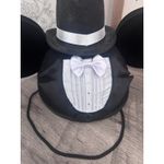 Disney Mickey Mouse Ears Groom Hat Cap Wedding Party Favor Tuxedo with Coattails Photo 1