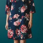 Everly Black floral dress. Size Small Photo 0