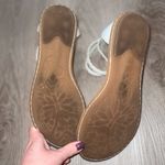 BOC  Born Women’s White Braided Flap Strappy Faux Leather Sandal Size 9 M Photo 7