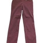 Rafaella  Comfort Dark Pink Black Pull On Pants Size 6P EUC/LN #4615 Photo 0