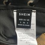 SheIn Black Star Sequin Shorts Photo 3