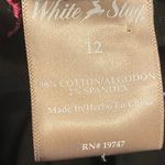 White Stag Retro Margarita Embroidered Capri Clam Digger Pants 12 Photo 3