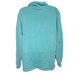 Jess Lea Quarter Zip Pullover Fleece Lined Funnel Neck Aqua Blue L Size L Photo 1