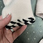 Chicwish Women's Baby Pink Size S/M Sweater With Black Tie Details EUC Photo 3