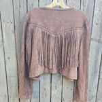 Skies Are Blue  Brown Blazer Photo 5