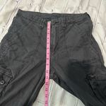 American Eagle  Baggy Cargo Pants Jogger Black Women’s 6 Utility Straight Leg Y2K Photo 11