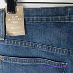 New! Madewelll Slim Wide-Leg Jeans in Crownridge Wash: Raw-Hem Edition, size 28 Photo 10