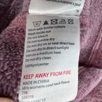 Mountain Warehouse Sweater M Pink Idris Fleece Pullover Cowl Neck Jumper Cabin Photo 13