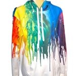 Color runs designed white hoodie with colorful color runs! Unisex new Size undefined Photo 7