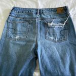 American Eagle ‎ boy crop distressed jeans size 4 Photo 7