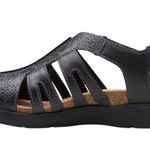 Clarks  April Belle Black Leather Sandals
US Size Womens 12 / Eur 44 New w/o Tag Photo 4