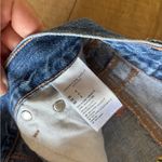 American Eagle  Outfitters 90’s Boyfriend Embroidered Denim Shorts Size 6 Photo 2