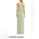 Tibi  Tropical Mint Leaf Gown Size 4 Photo 2