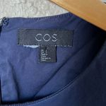 COS  navy tiered dress Photo 6