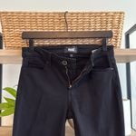 Paige  Verdugo Crop Mid-Rise Black Skinny Jeans, 27 Photo 6