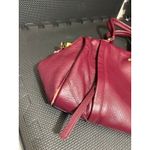 Ora Delphine‎ Maroon Liza Purse Leather Womens Bag Satchel Photo 2