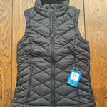 Columbia Heavenly Vest Womens Small Black Puffer Insulation Omni-Heat New Photo 0