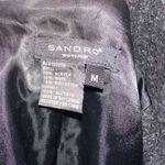 Sandro  Sportswear textured vintage wool blend M Parisian blazer Photo 3