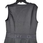 DKNY Women Black Sleeveless Zipper Fit Flare Knee Length Dress XS Photo 3