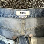Pistola  High Rise Ripped Cutoff Jean Shorts in Blue, Size 25​​​ Photo 1