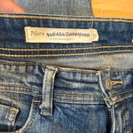 Pilcro  & the Letterpress Embroidered Mid Rise Slim Boyfriend Jeans Photo 2