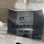 J. America Women’s White Embroidered SYRACUSE College Drawstring Hoodie Size S NEW Photo 9