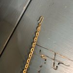 Vintage Avon Gold Tone Necklace with Green and White Beads Photo 10