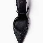 H&M  Rhinestone Embellished Mesh Pumps Photo 3