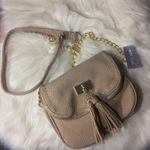 Wet Seal Leather Tassel Crossbody Bag Chain Strap Photo 0