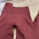 Lululemon  maroon leggings Photo 1