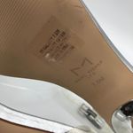 Marc Fisher  Womens Calisty Heeled Sandal Strappy Glitter Clear Silver 7.5 Photo 5